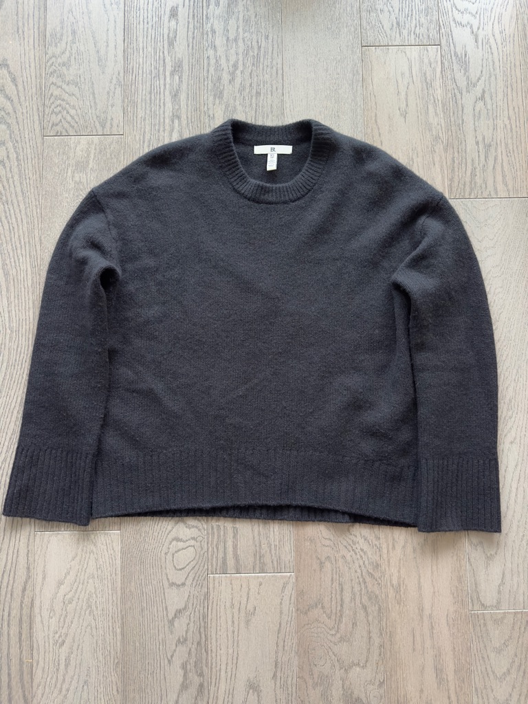 Banana Republic Midweight Cashmere Crewneck Sweater